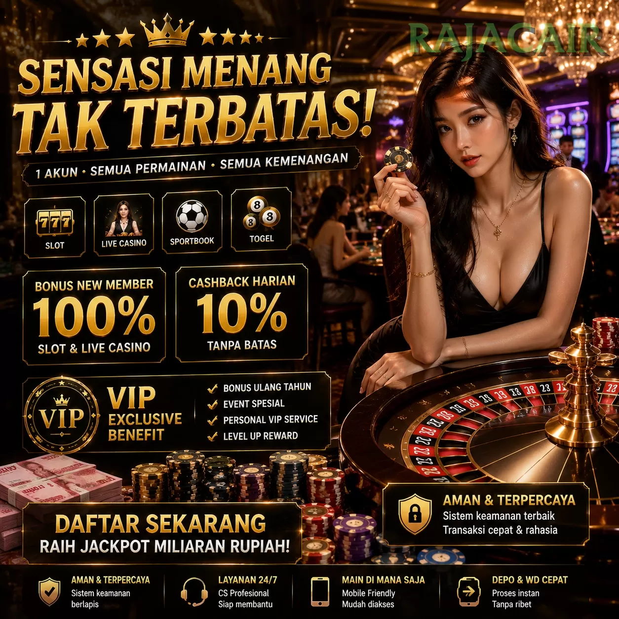 Bagaimana rajacair Menawarkan Pengalaman Bermain yang Optimal